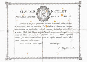Beati Petri Chanel 1892